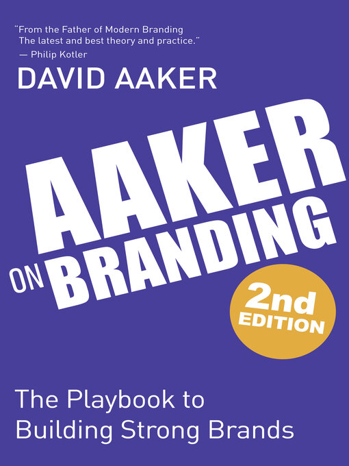 Title details for Aaker on Branding by David Aaker - Available